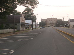 Courthouse view in Oberlin, LA IMG 1077
